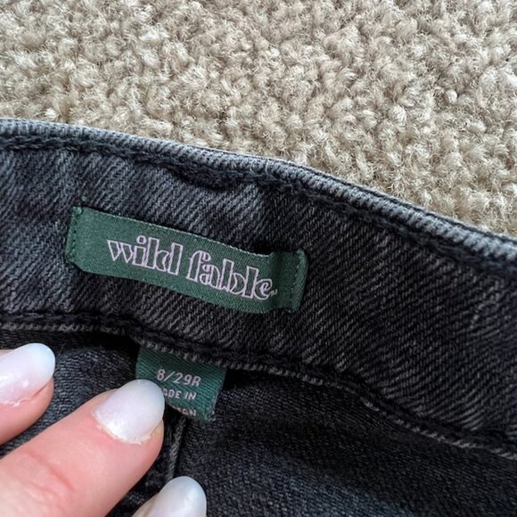 Wild Fable Black Denim Shorts - Picture 3 of 6